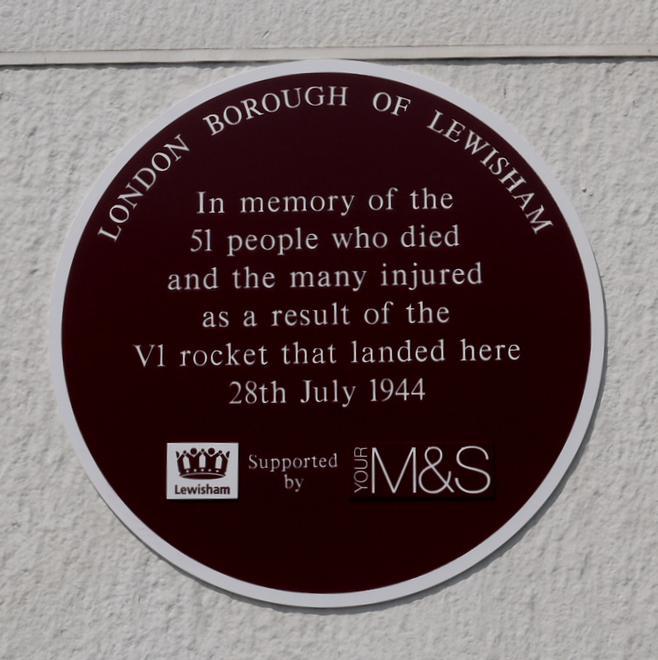 Lewisham V1 rocket attack London Remembers, Aiming to capture all